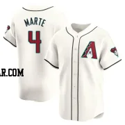 Ketel Marte Men's Arizona Diamondbacks White Limited Home Jersey