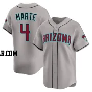 Ketel Marte Youth Arizona Diamondbacks Gray Limited Alternate Jersey