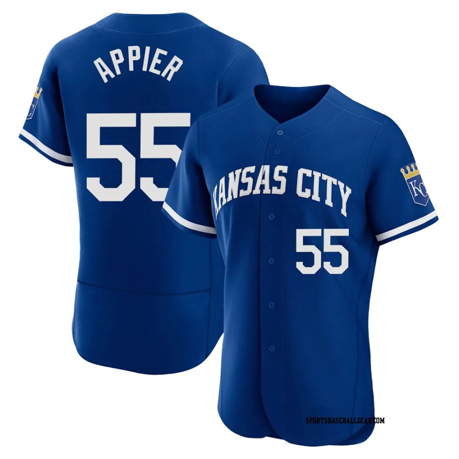 Kevin Appier Men's Kansas City Royals Royal Authentic 2022 Alternate Jersey