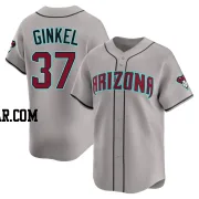 Kevin Ginkel Men's Arizona Diamondbacks Gray Limited Alternate Jersey