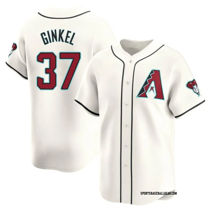 Kevin Ginkel Youth Arizona Diamondbacks White Limited Home Jersey