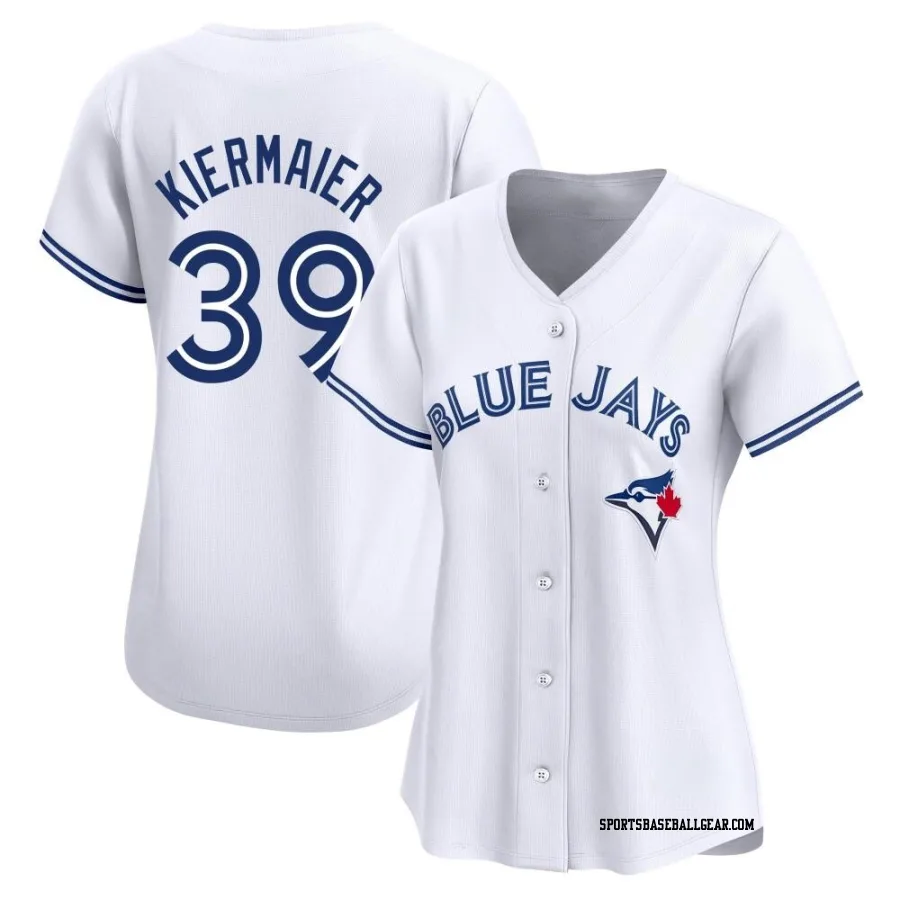 Kevin Kiermaier Women's Toronto Blue Jays White Limited Home Jersey