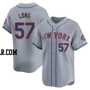 Kevin Long Youth New York Mets Gray Limited Away Jersey