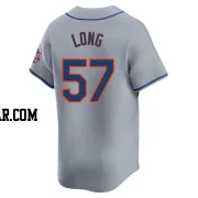 Kevin Long Youth New York Mets Gray Limited Away Jersey