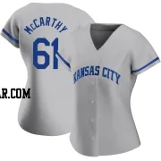 Kevin McCarthy Women's Kansas City Royals Gray Authentic 2022 Road Jersey