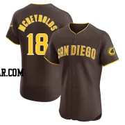 Kevin Mcreynolds Men's San Diego Padres Brown Elite Road Vapor Premier Jersey