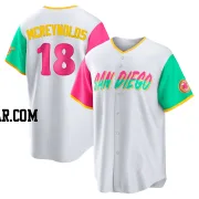 Kevin Mcreynolds Men's San Diego Padres White Replica 2022 City Connect Jersey