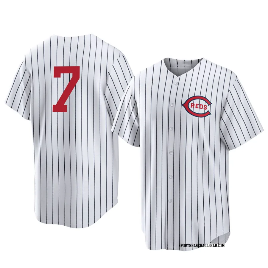Kevin Mitchell Men's Cincinnati Reds White Replica 2022 Field Of Dreams Jersey