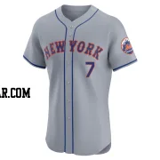 Kevin Mitchell Men's New York Mets Gray Elite Road Jersey
