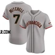 Kevin Mitchell Men's San Francisco Giants Gray Elite Road Jersey
