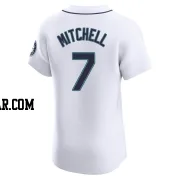 Kevin Mitchell Men's Seattle Mariners White Elite Home Jersey