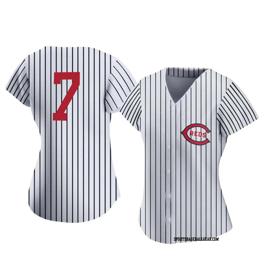 Kevin Mitchell Women's Cincinnati Reds White Replica 2022 Field Of Dreams Jersey