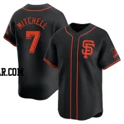 Kevin Mitchell Youth San Francisco Giants Black Limited Alternate Jersey