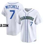 Kevin Mitchell Youth Seattle Mariners White Limited Throwback Cooperstown Collection Jersey