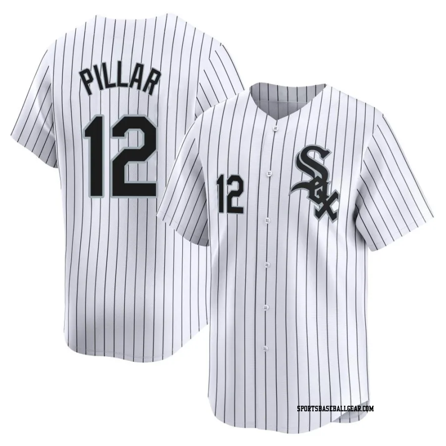 Kevin Pillar Men's Chicago White Sox White Limited Home Jersey