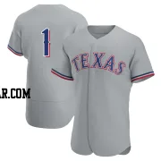 Kevin Pillar Men's Texas Rangers Gray Authentic Road Jersey