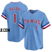 Kevin Pillar Men's Texas Rangers Light Blue Limited Cooperstown Collection Jersey