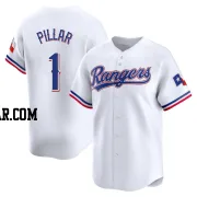 Kevin Pillar Men's Texas Rangers White Limited Home Jersey