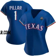 Kevin Pillar Women's Texas Rangers Royal Replica Alternate 2023 World Series Jersey