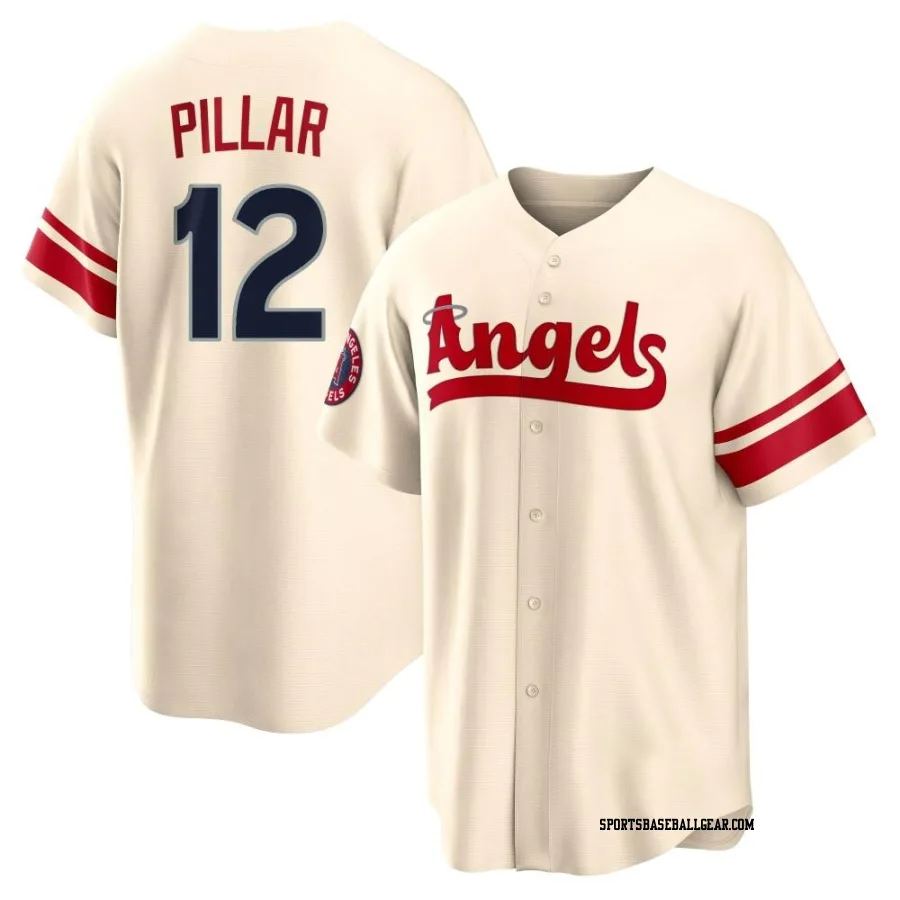 Kevin Pillar Youth Los Angeles Angels Cream Replica 2022 City Connect Jersey