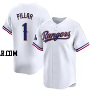 Kevin Pillar Youth Texas Rangers Gold Limited White 2024 Collection Jersey