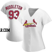 Keynan Middleton Women's St. Louis Cardinals White Replica Home Jersey