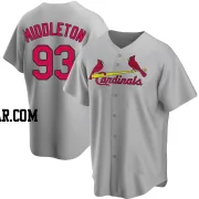 Keynan Middleton Youth St. Louis Cardinals Gray Replica Road Jersey