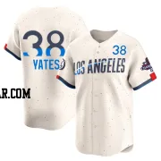 Kirby Yates Youth Los Angeles Dodgers Cream Limited 2024 City Connect World Series Champions Jersey