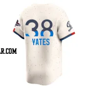Kirby Yates Youth Los Angeles Dodgers Cream Limited 2024 City Connect World Series Champions Jersey