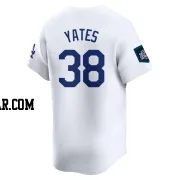Kirby Yates Youth Los Angeles Dodgers White Limited 2024 World Tour Seoul Series Home Jersey