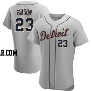 Kirk Gibson Men's Detroit Tigers Gray Authentic Road Jersey