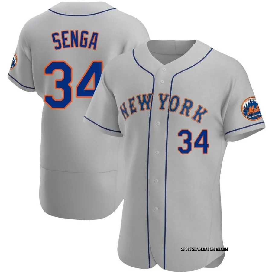 Kodai Senga Men's New York Mets Gray Authentic Road Jersey