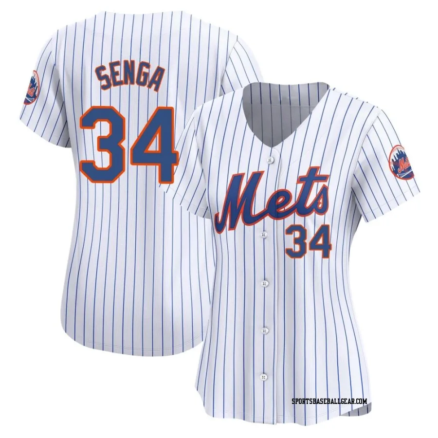 Kodai Senga Women's New York Mets White Limited Home Jersey