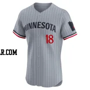 Kody Clemens Men's Minnesota Twins Gray Elite Road Jersey