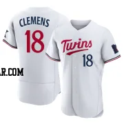 Kody Clemens Men's Minnesota Twins White Authentic Home Jersey