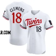 Kody Clemens Men's Minnesota Twins White Elite Home Jersey