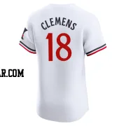 Kody Clemens Men's Minnesota Twins White Elite Home Jersey