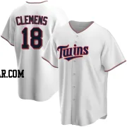 Kody Clemens Men's Minnesota Twins White Replica Home Jersey