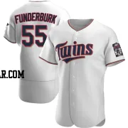 Kody Funderburk Men's Minnesota Twins White Authentic Home Jersey
