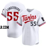 Kody Funderburk Men's Minnesota Twins White Limited Home Jersey