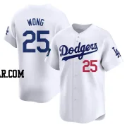 Kolten Wong Men's Los Angeles Dodgers White Limited 2024 World Tour Seoul Series Home Jersey