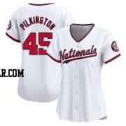 Konnor Pilkington Women's Washington Nationals White Limited Home Jersey
