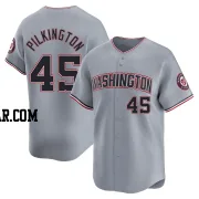 Konnor Pilkington Youth Washington Nationals Gray Limited Road Jersey