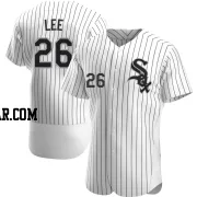Korey Lee Men's Chicago White Sox White Authentic Home Jersey