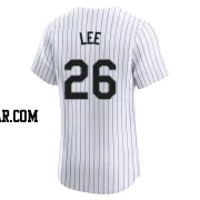 Korey Lee Men's Chicago White Sox White Elite Home Jersey