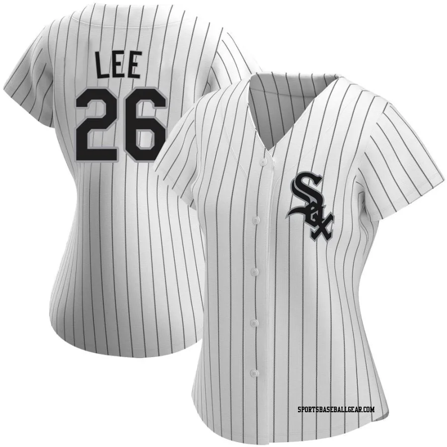 Korey Lee Women's Chicago White Sox White Authentic Home Jersey