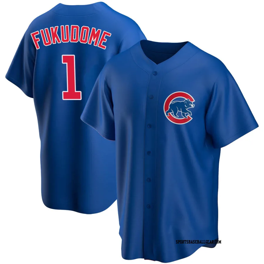 Kosuke Fukudome Youth Chicago Cubs Royal Replica Alternate Jersey