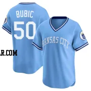 Kris Bubic Youth Kansas City Royals Light Blue Limited Throwback Cooperstown Collection Jersey