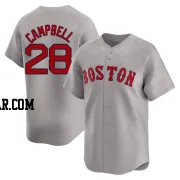 Kristian Campbell Men's Boston Red Sox Gray Limited Away Jersey