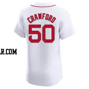 Kutter Crawford Men's Boston Red Sox White Elite Home Jersey
